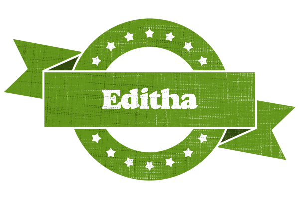 Editha natural logo