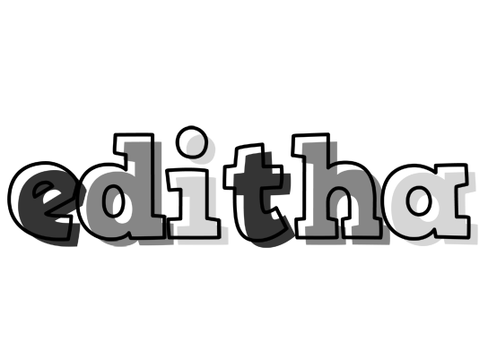Editha night logo