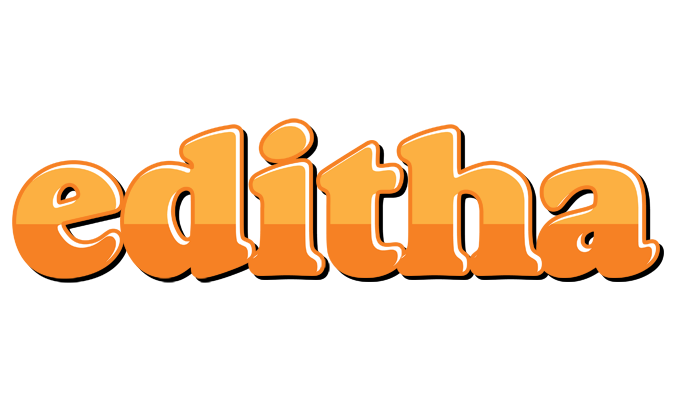 Editha orange logo