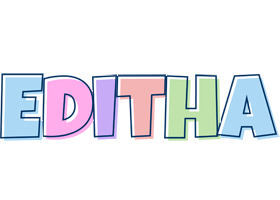 Editha pastel logo