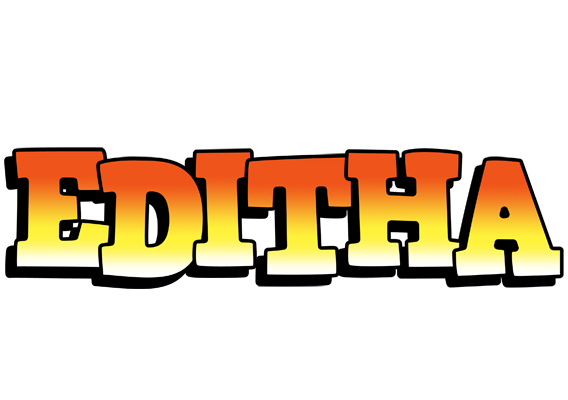Editha sunset logo