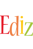 Ediz birthday logo