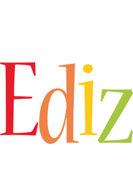 Ediz birthday logo