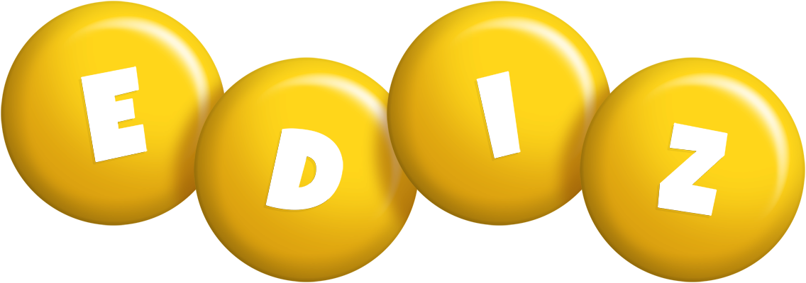 Ediz candy-yellow logo