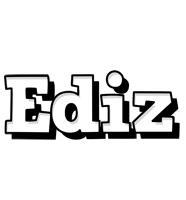 Ediz snowing logo