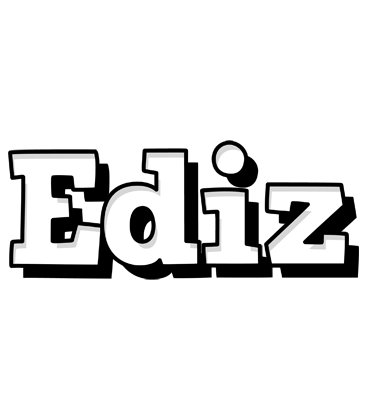Ediz snowing logo