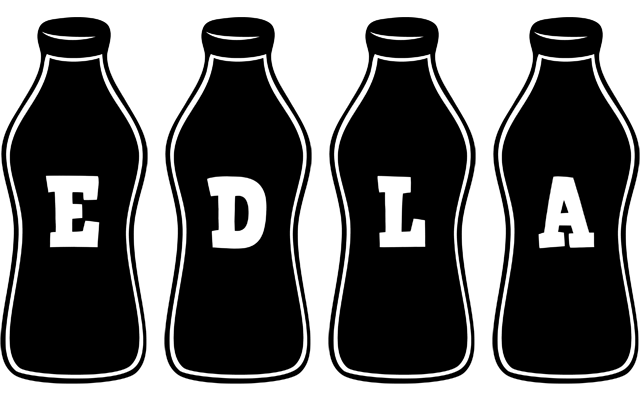 Edla bottle logo