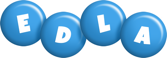 Edla candy-blue logo