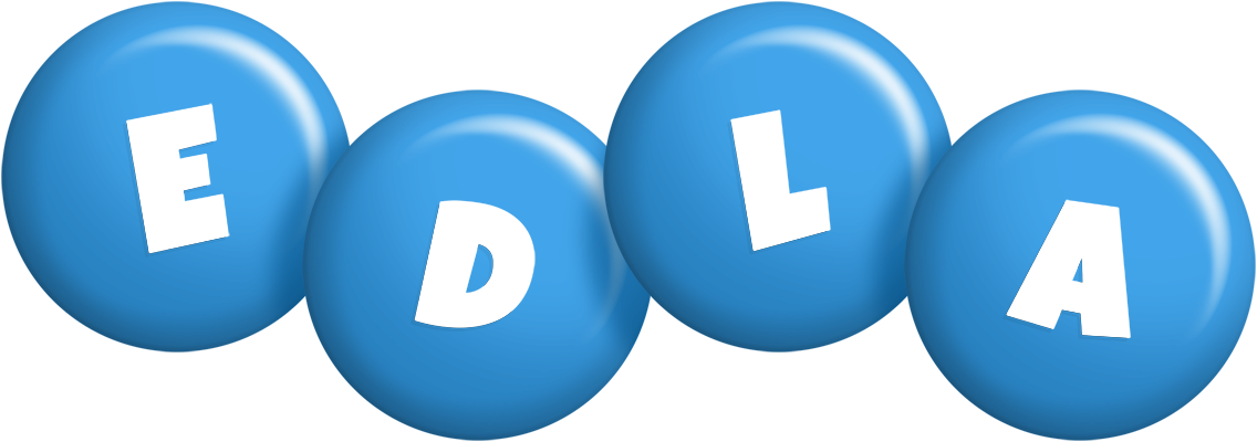 Edla candy-blue logo