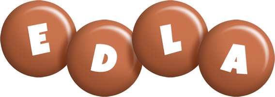 Edla candy-brown logo