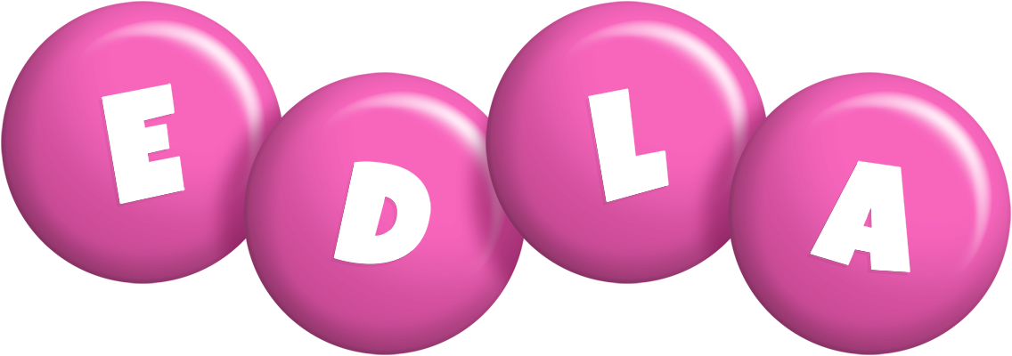 Edla candy-pink logo