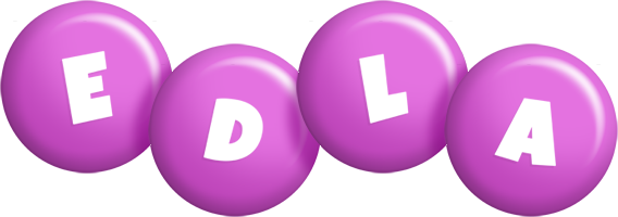 Edla candy-purple logo