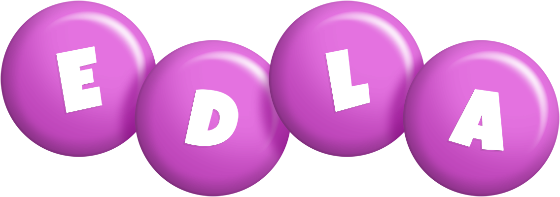Edla candy-purple logo