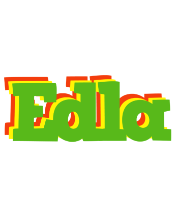 Edla crocodile logo
