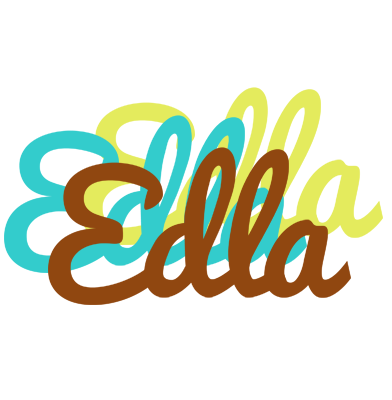 Edla cupcake logo
