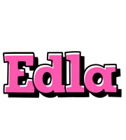 Edla girlish logo
