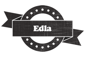 Edla grunge logo