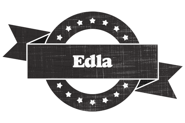 Edla grunge logo