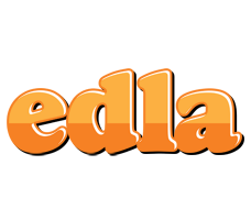 Edla orange logo