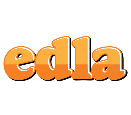 Edla orange logo