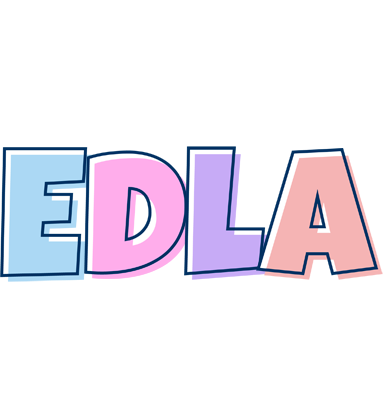 Edla pastel logo