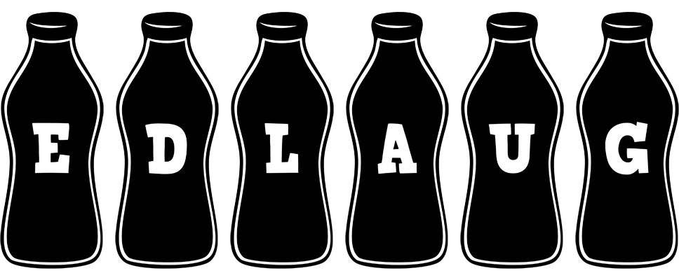Edlaug bottle logo