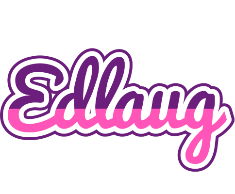 Edlaug cheerful logo