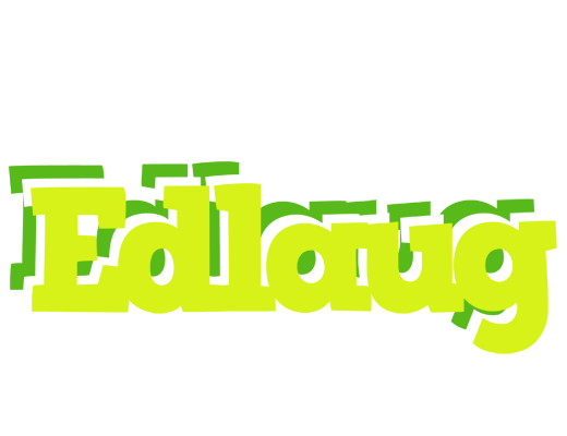 Edlaug citrus logo