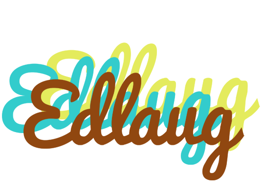 Edlaug cupcake logo