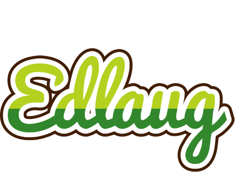 Edlaug golfing logo