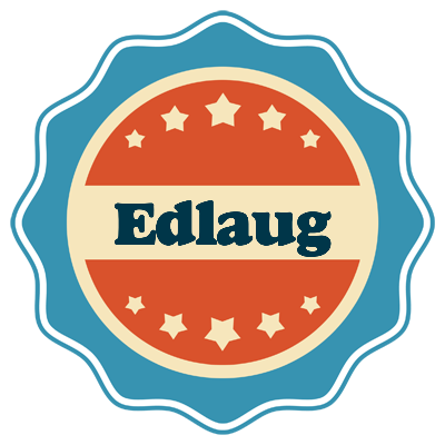Edlaug labels logo