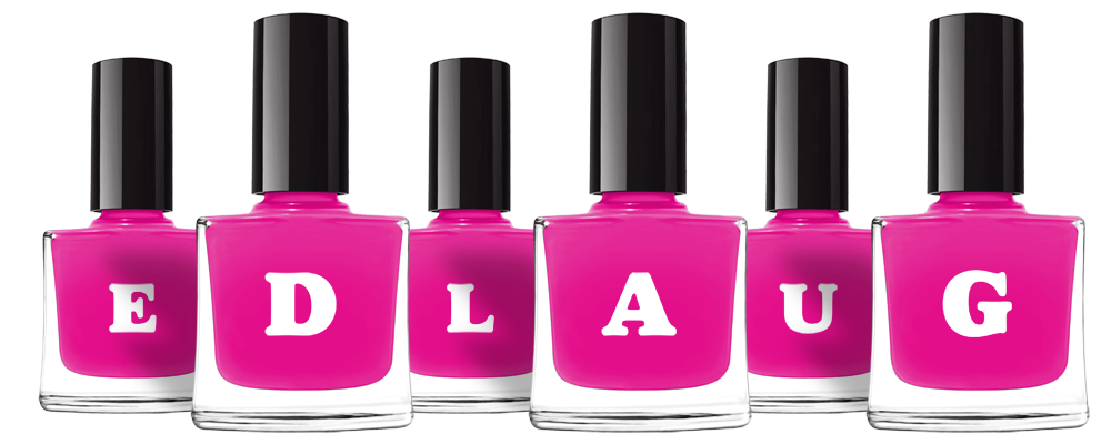 Edlaug nails logo