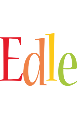 Edle birthday logo