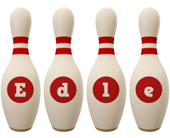 Edle bowling-pin logo