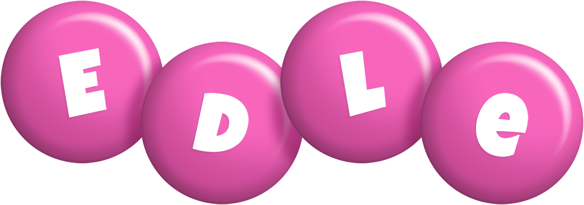 Edle candy-pink logo