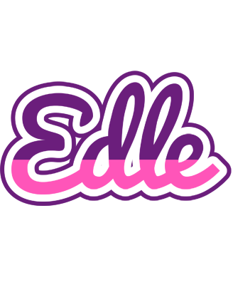 Edle cheerful logo