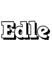 Edle snowing logo