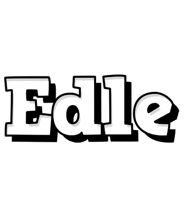 Edle snowing logo