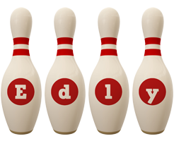 Edly bowling-pin logo