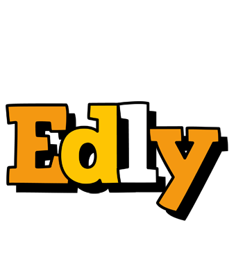 Edly cartoon logo