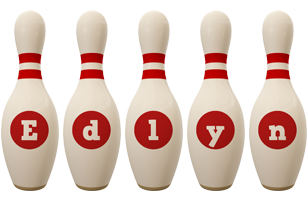 Edlyn bowling-pin logo