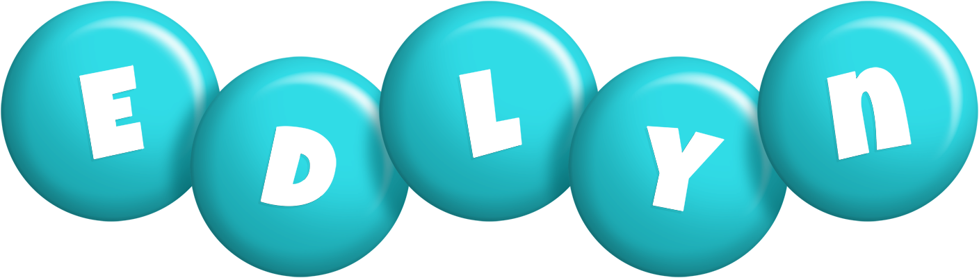 Edlyn candy-azur logo