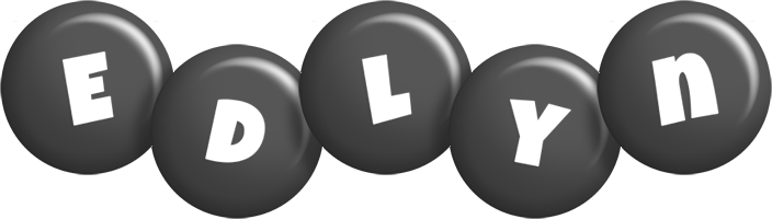 Edlyn candy-black logo