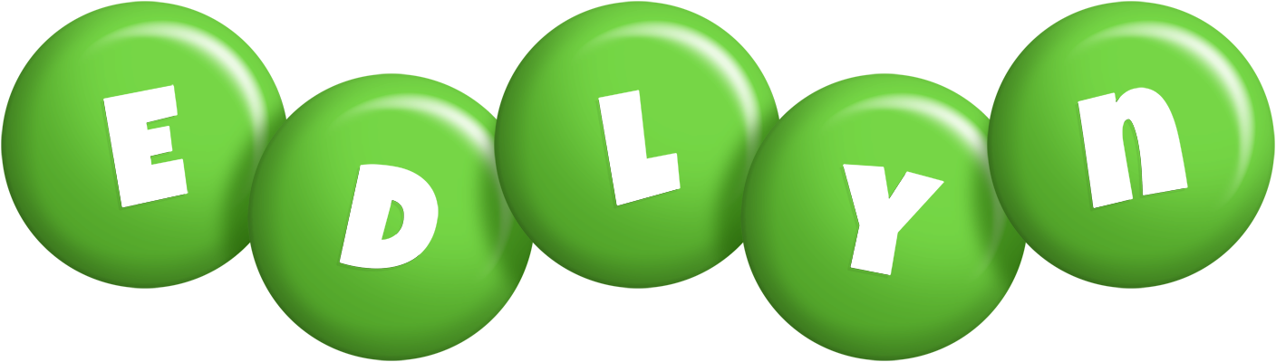 Edlyn candy-green logo