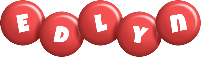 Edlyn candy-red logo