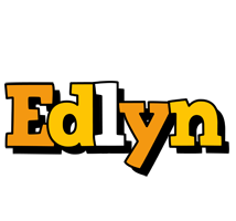 Edlyn cartoon logo