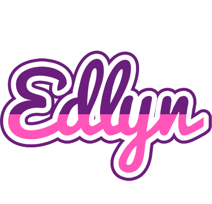 Edlyn cheerful logo