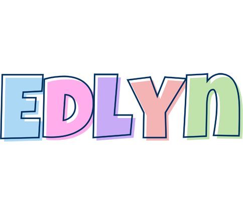 Edlyn pastel logo