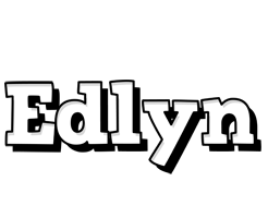 Edlyn snowing logo