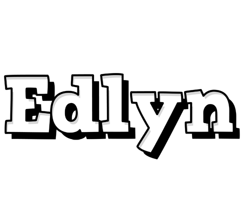 Edlyn snowing logo